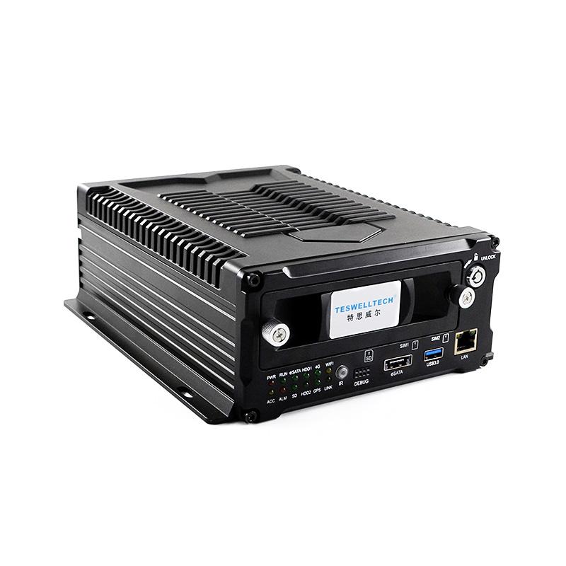 8CH Dual HDD 1080P Vehicle Mobile DVR