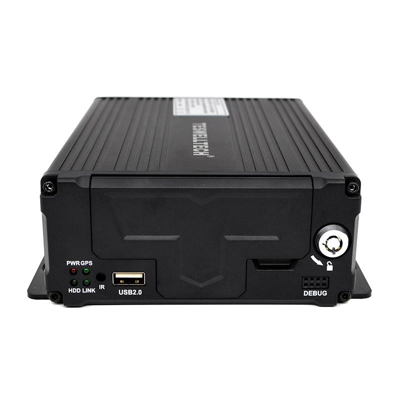 4CH AHD 1080P AI Mobile DVR With ADAS And DSM System