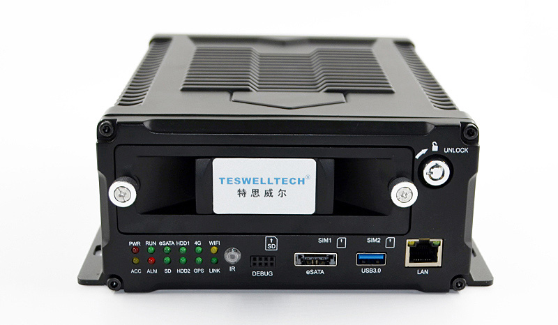 12CH Dual HDD 1080P Vehicle Mobile NVR